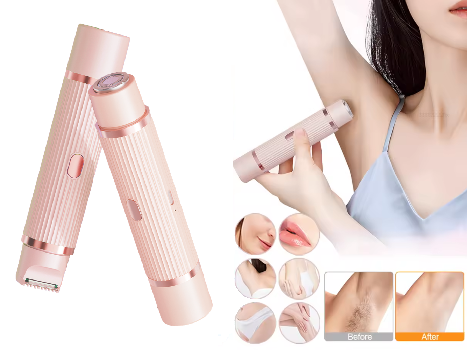 DEPILADORA DOBLE CABEZAL DUAL PRO 2 en 1