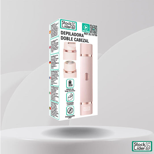 DEPILADORA DOBLE CABEZAL DUAL PRO 2 en 1
